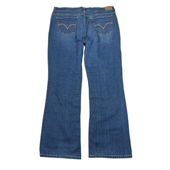 Levi’s VTG 00s 515 Bootcut High Waisted Jeans Medium Wash Womens 16 - Picture 2 of 6